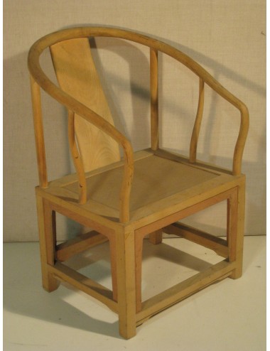 5 poltrone moderne cinesi L87 in legno grezzo non rifinite
