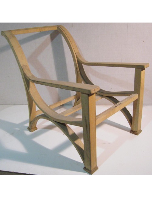 Stelo della poltrona in legno, in stile moderno