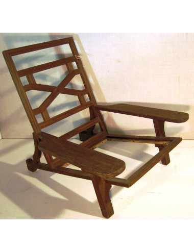 Poltrone di batteria, fusto in legno di teak, in stile moderno