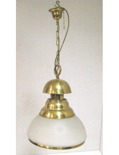 Brass crystal bell chandelier modern