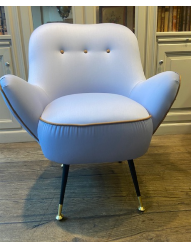 2 poltrone moderne stile anni '50