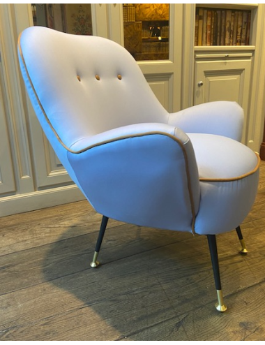 2 poltrone moderne stile anni '50