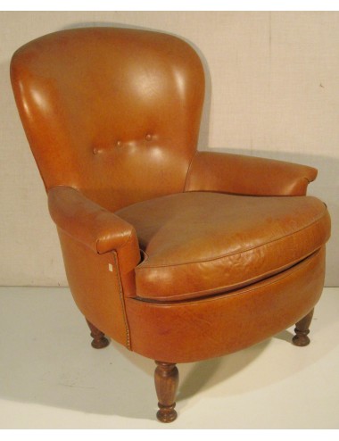 Poltrona moderna in pelle