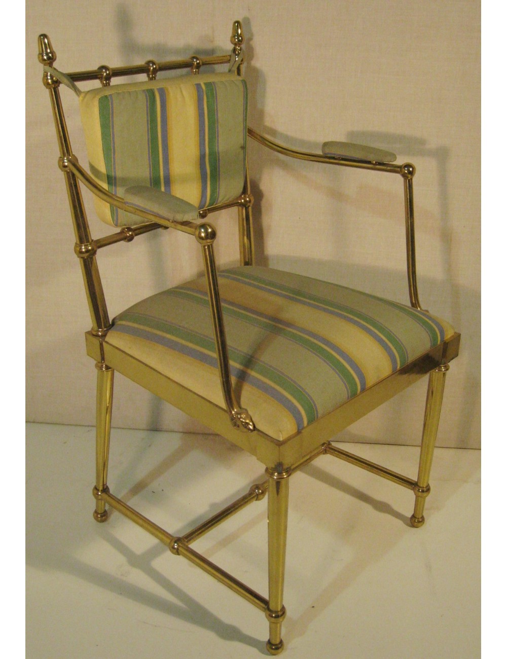 Modern brass armchair Modern brass armchair