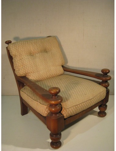 Modern yellow armchair