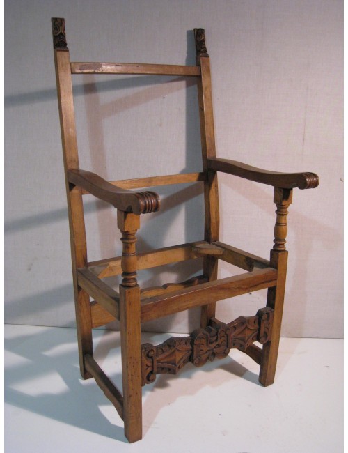 Testa del tamburo in legno in stile '600