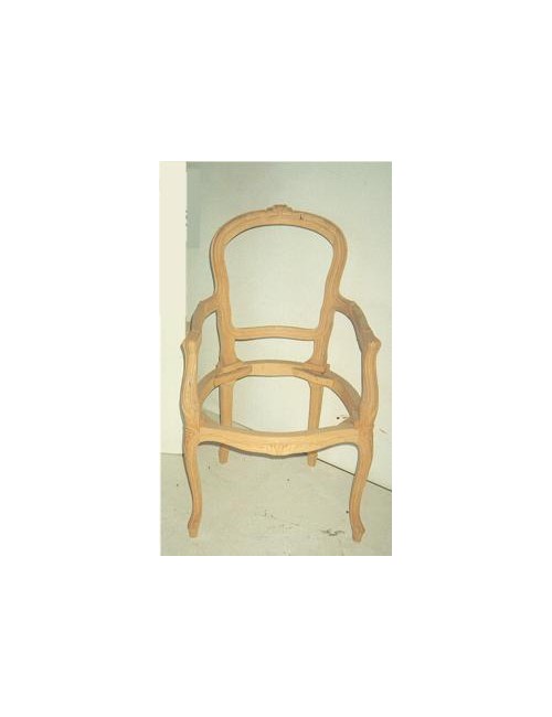 Head chair stem with modern flower
