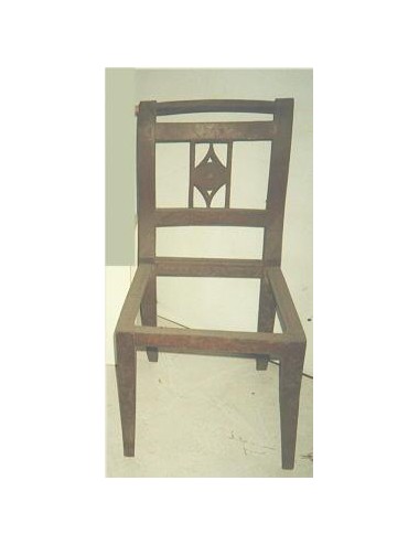 Chair stem with rhombus