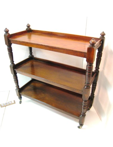 3-storey mahogany etagere