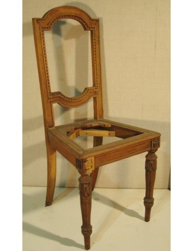 3 Modern upholstered seat and backrest chairs