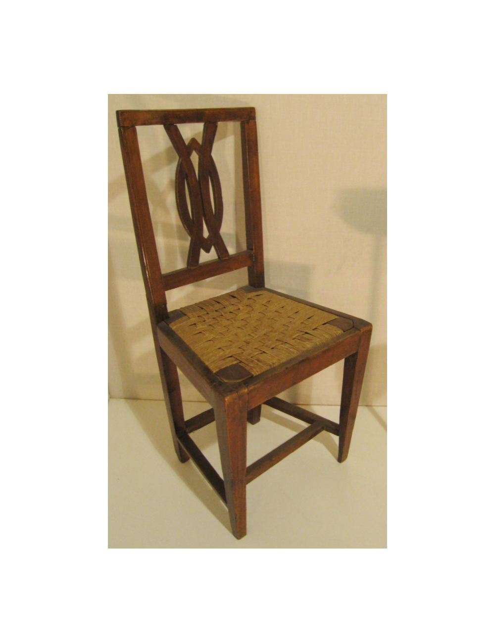 Straw seat chair Straw seat chair