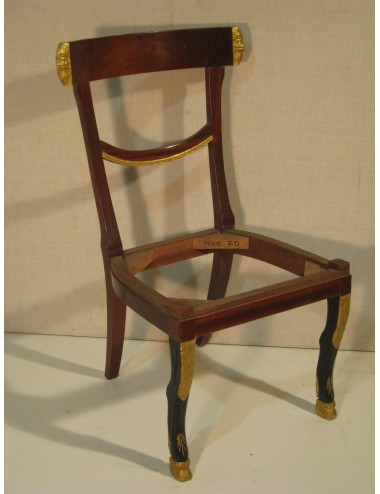 Fusto per sedia moderna in legno