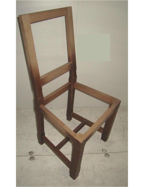 Fusto per sedia in legno di epoca Moderna