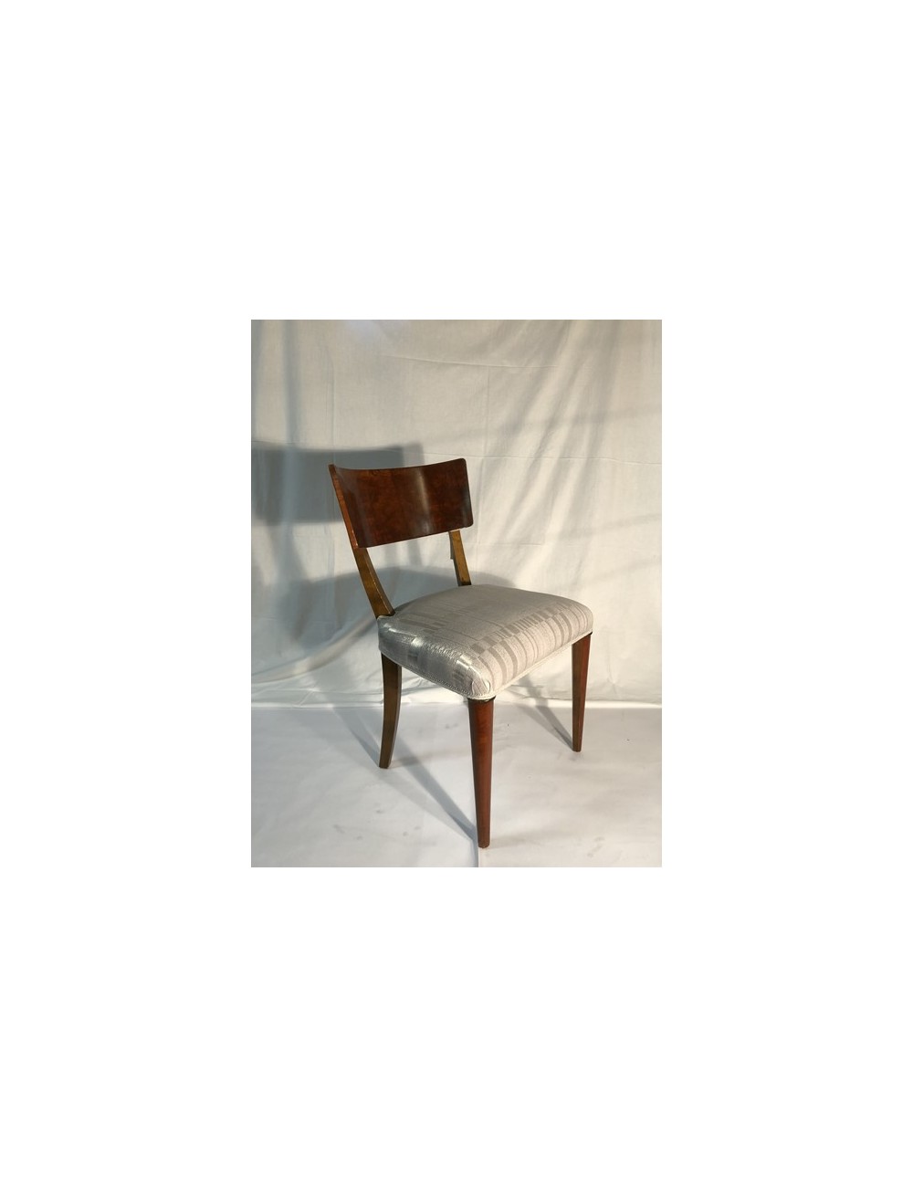4 original deco chairs (2 + 2 different fabric) 4 original deco chairs (2 + 2 different fabric)