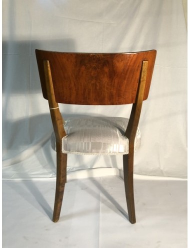 4 original deco chairs (2 + 2 different fabric)