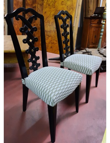 2 modern chairs