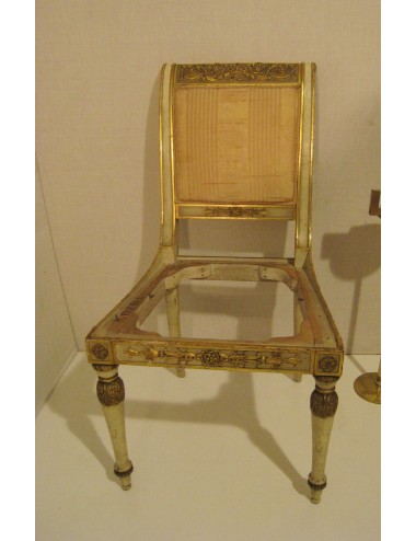 Chair with backrest