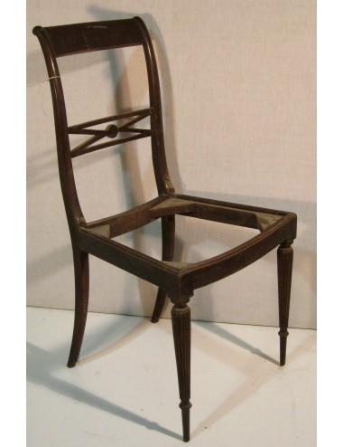 Modern high-backed chair stem