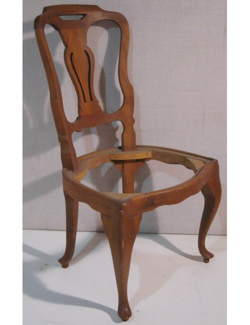 Fusto per sedie in legno di epoca Moderna