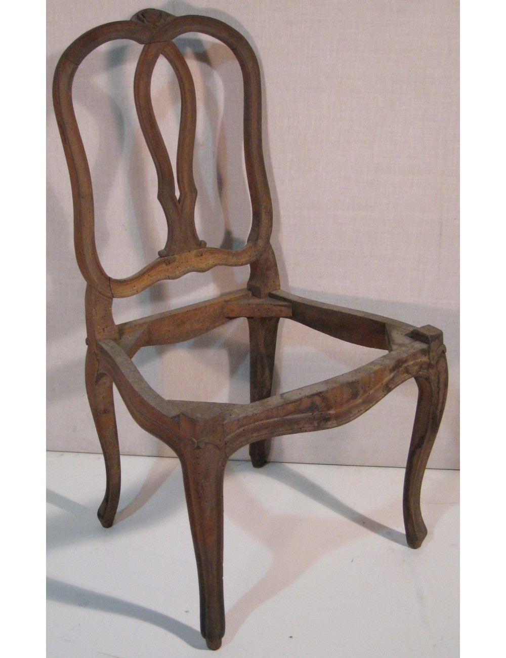 Fusto per sedia in legno di epoca Moderna