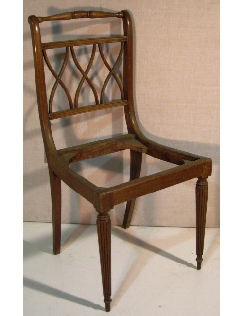 Fusto per sedie in legno di epoca Moderna