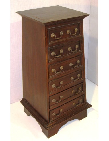 6-drawer pyramid chest of drawers