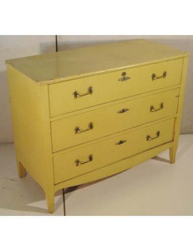 L 121 - 1950s painted chest of drawers