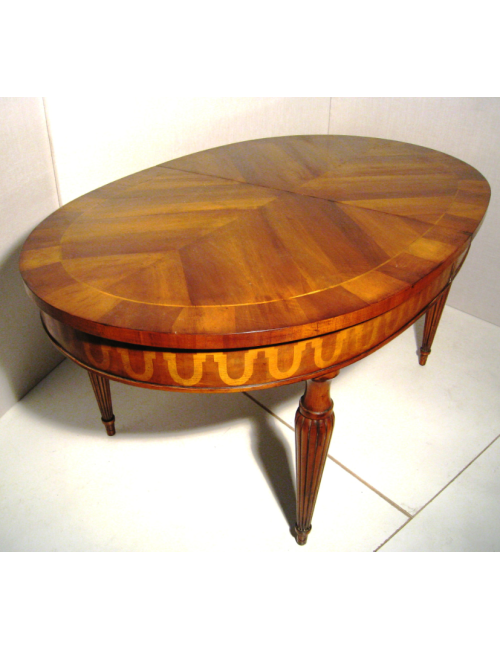 Oval table