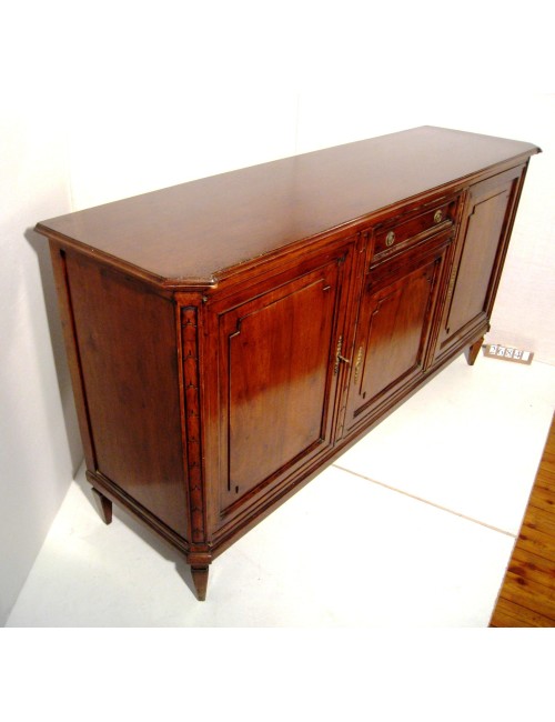 Credenza moderna in noce stile Luigi XVI