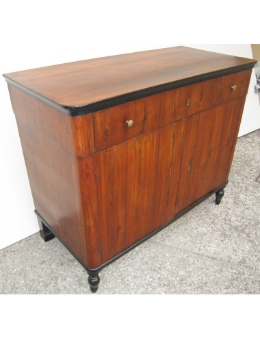 Credenza stile Carlo X in noce