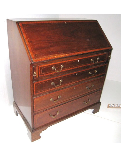 English 19th century mahogany flap