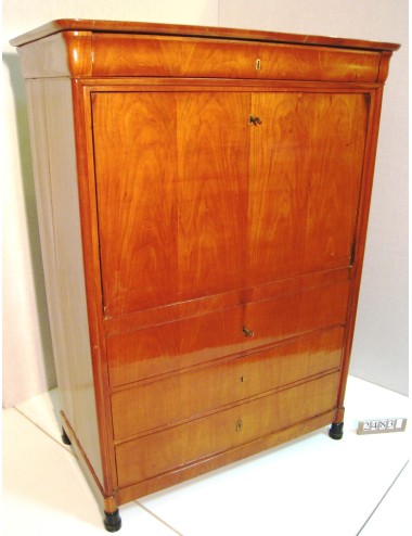 Secretaire Biedermeier in ciliegio prima metà '800