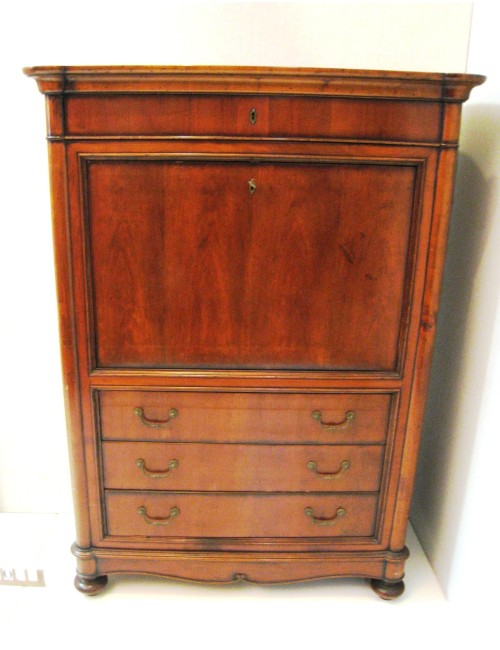 Armadio secretaire moderno a ribalta in stile '800
