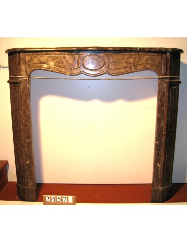 Marble fireplace