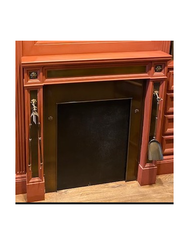 Faux fireplace frame (without glass interior)