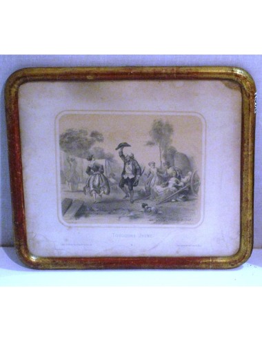 2 French sketch prints