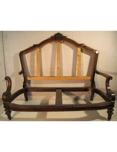 Wooden sofa
