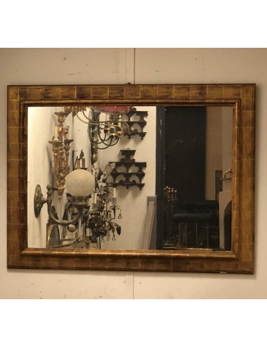 Modern gilded mirror