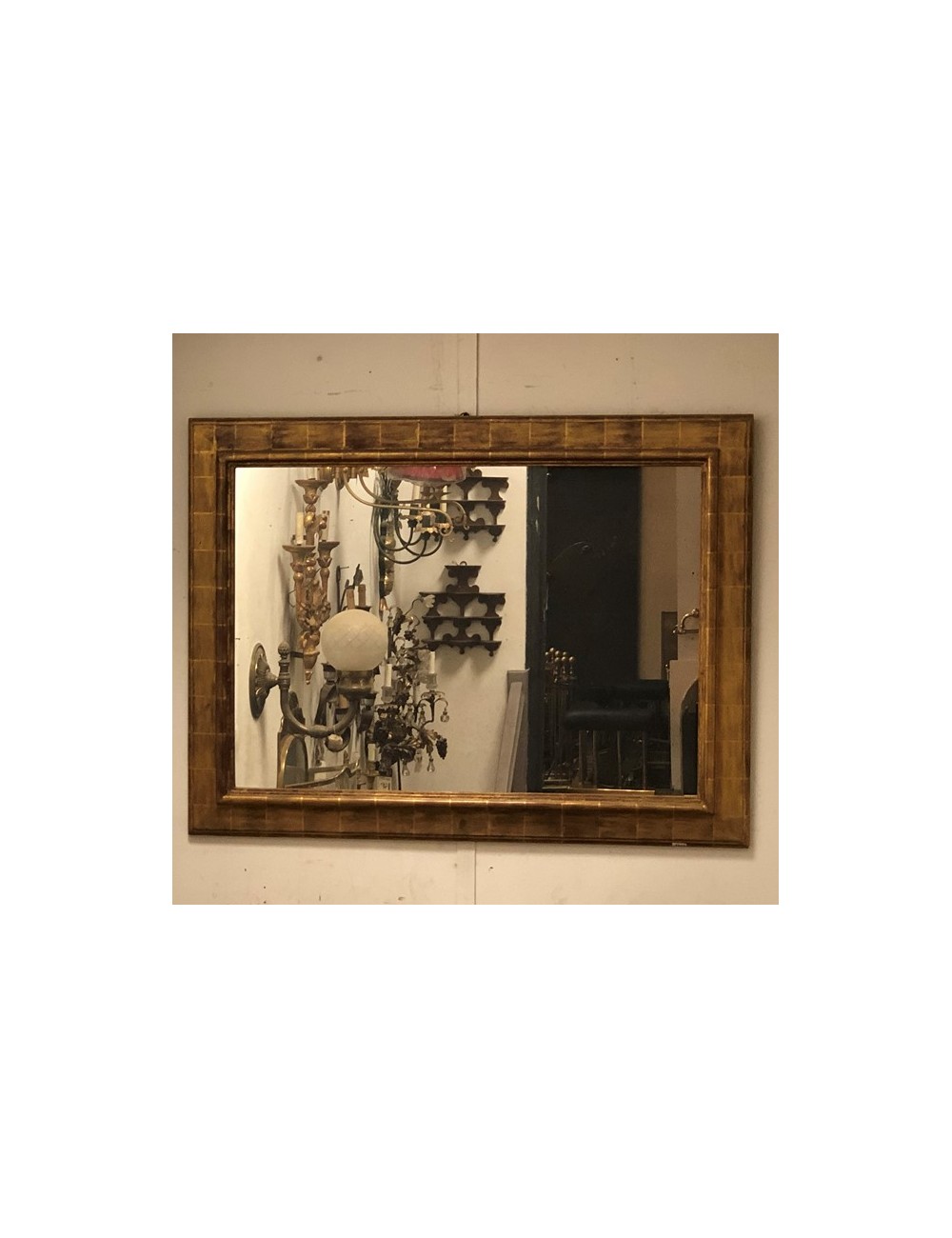 Specchiera dorata moderna stile '800
