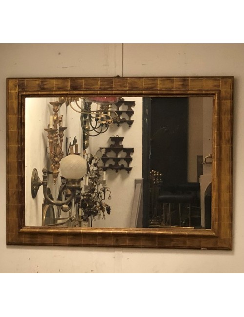 Modern gilded mirror