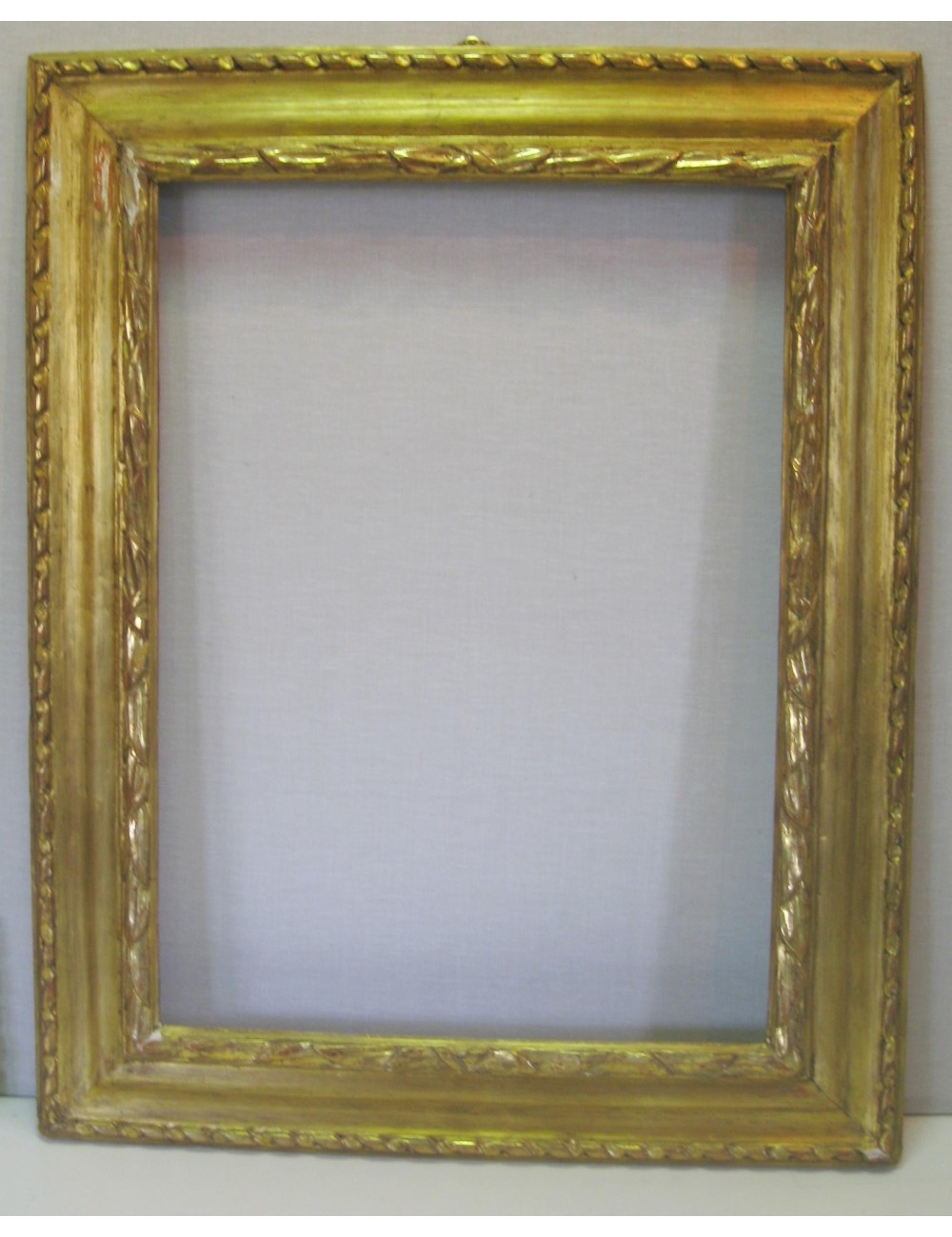 Specchiera/ cornice epoca '700 dorata in oro zecchino, intagliata