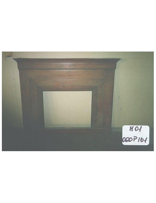 Specchiera/caminiera in noce stile '800