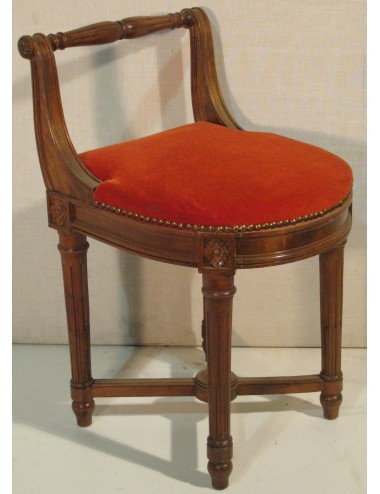 Sgabello moderno con sedile imbottito