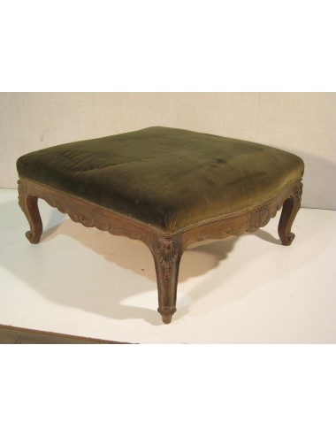 Pouf con seduta imbottita stile Luigi XV