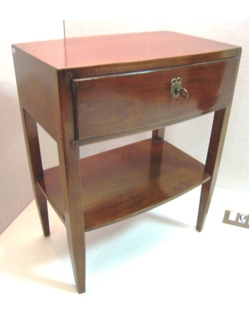 Comodino moderno in noce