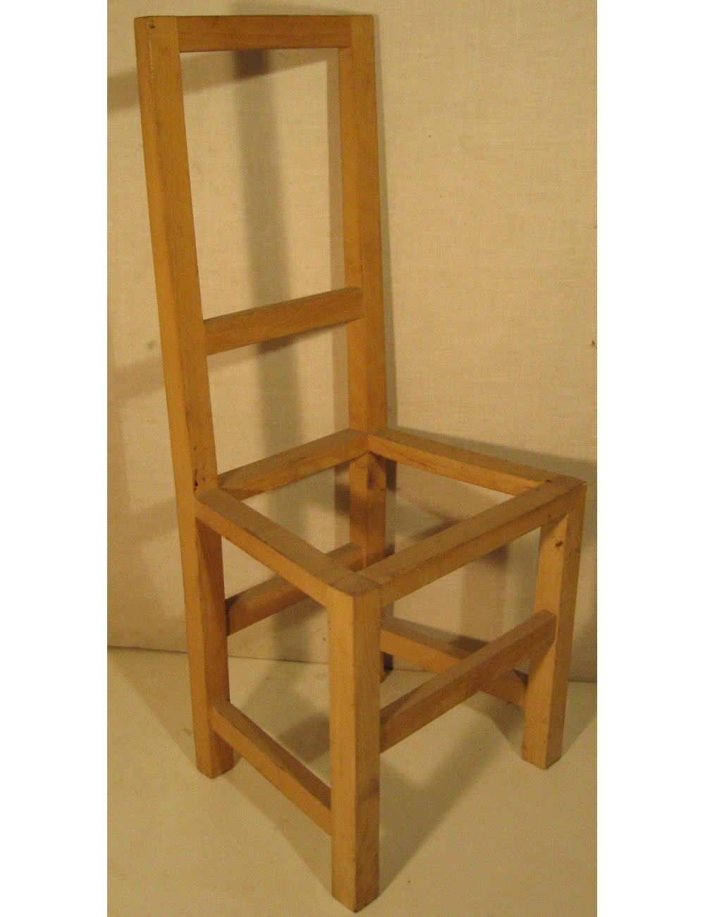 Fusto per sedia in legno di epoca Moderna