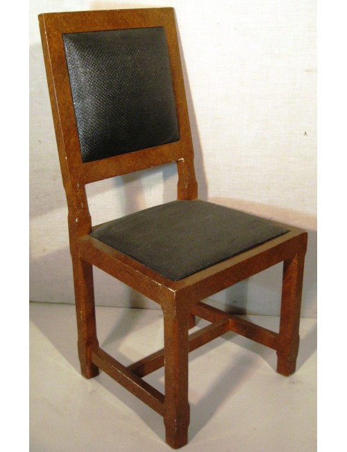Sedia in legno lucido di epoca Moderna