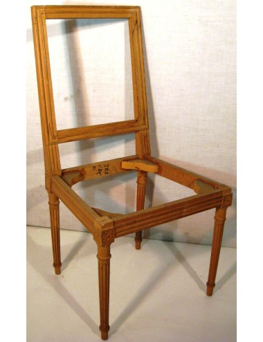 Fusto per sedia moderna in legno