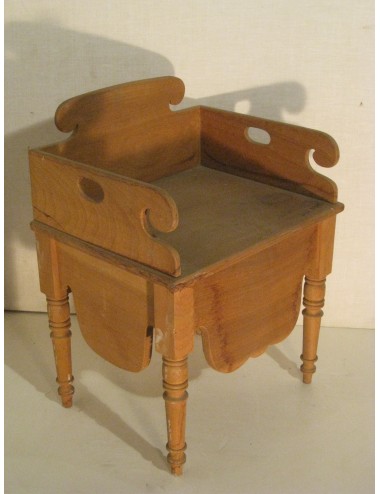 Sgabello in mogano stile Vittoriano
