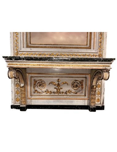 Consolle antica con specchio stile Luigi XVI di grande eleganza